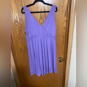 V-Neck empire waist dress size xl